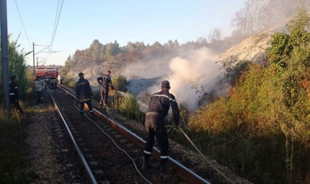 L’ONCF contre le feu: Pompiers, Canadair et wagon-citerne