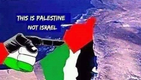 Polémique en Algérie au sujet de la carte de la Palestine