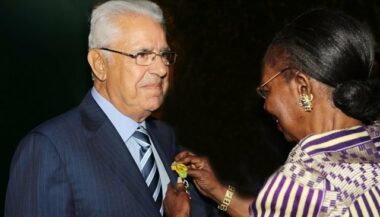 Abdelali Berrada Sounni décoré en Côte d'Ivoire