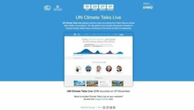 COP 22: lancement de la chaîne officielle de conversation des réseaux sociaux mondiaux