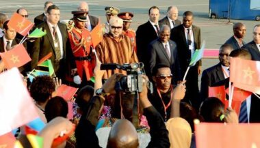 En images, le Roi Mohammed VI en Tanzanie