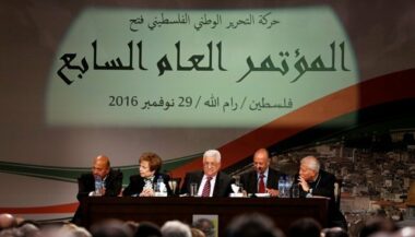 Le Fatah en Congrès autour de son président réélu Mahmoud Abbas
