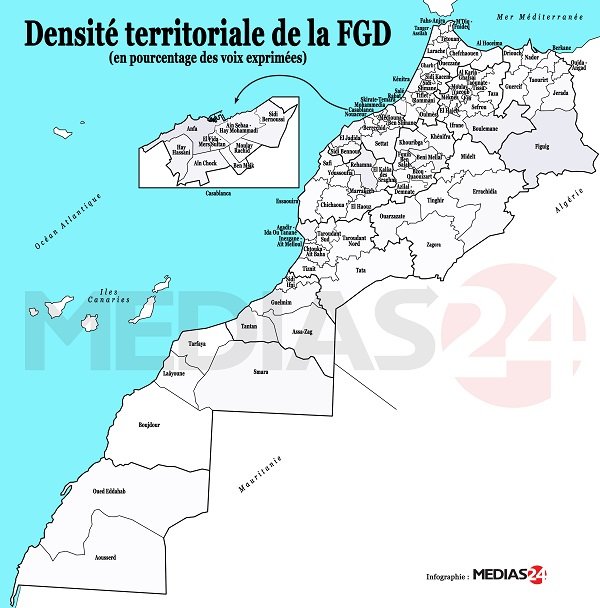 Parti par parti, les résultats des législatives en 9 cartes
