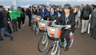Marrakech a lancé son service de vélos en libre service