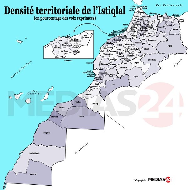 Parti par parti, les résultats des législatives en 9 cartes