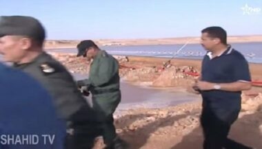Laâyoune/inondations: Oued Sakia El Hamra poursuit sa décrue