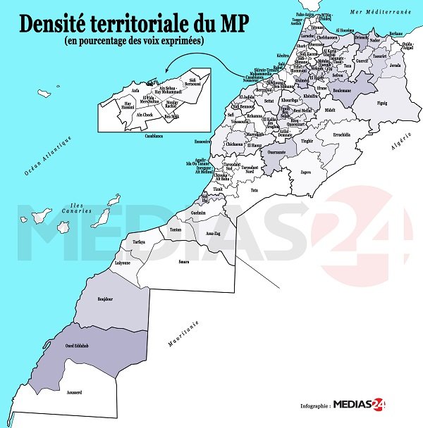 Parti par parti, les résultats des législatives en 9 cartes