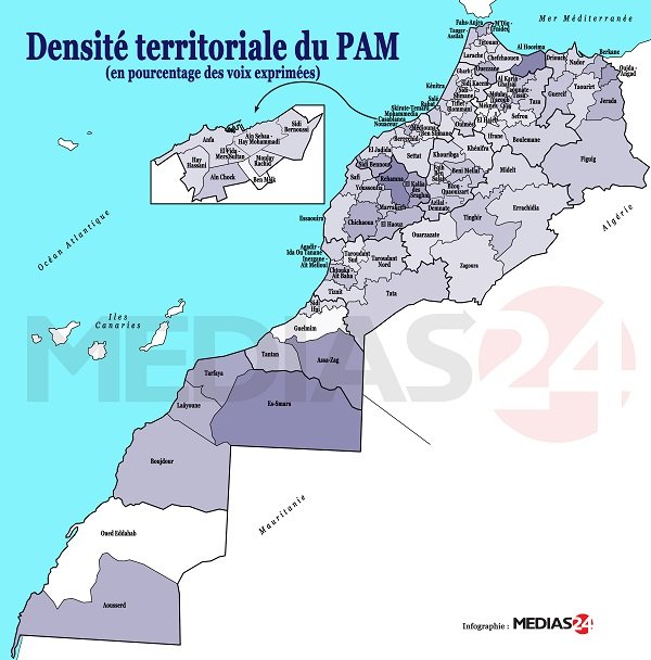 Parti par parti, les résultats des législatives en 9 cartes