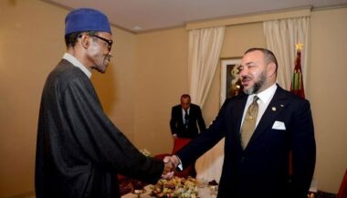 Le président de la République fédérale du Nigéria reçu par le Roi Mohammed VI