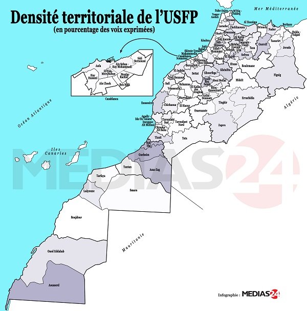 Parti par parti, les résultats des législatives en 9 cartes