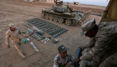 Les forces irakiennes mettent au jour l'industrie militaire de Da'ech