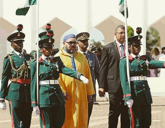 Cérémonie d'accueil officielle du Roi Mohammed VI à Abuja