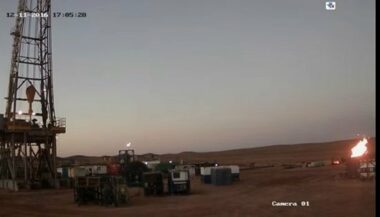 Découverte gazière: La flamme des puits de Tendrara (vidéo)