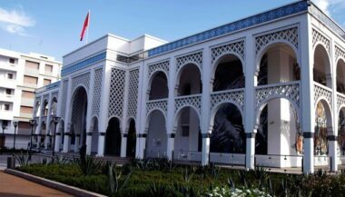 La cuve d'ablutions de Dar Si Saïd se trouve au musée Mohammed VI de Rabat
