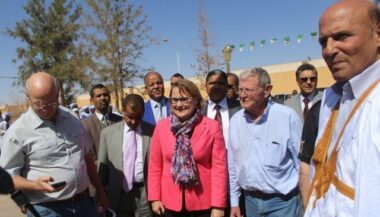 L'ambassadrice américaine à Alger dans les camps de Tindouf