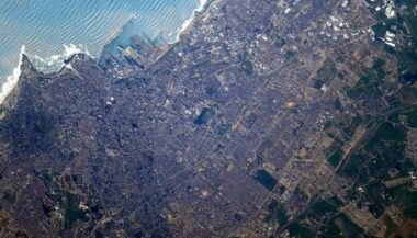Agadir et Casablanca vues de l'espace par l'astronaute Thomas Pesquet (images)