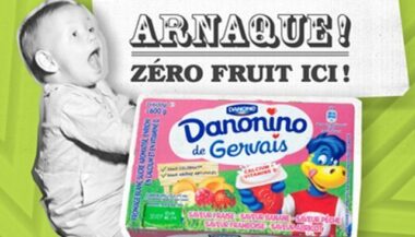 Foodwatch: &ldquo;Danonino ne contient pas de fruits&rdquo;