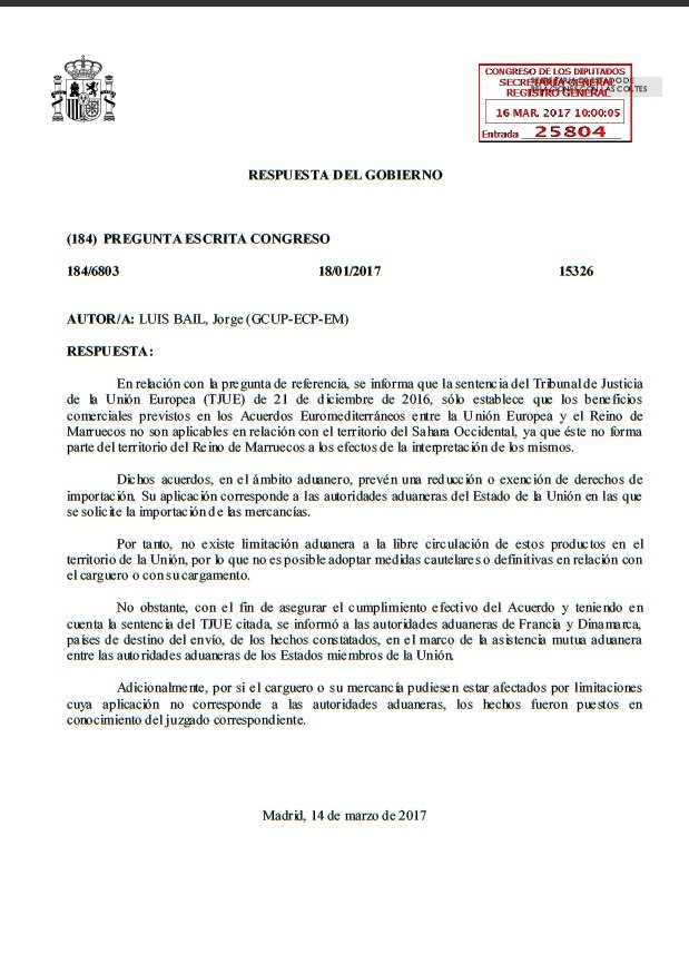 Sahara, agriculture, pêche: Madrid souffle le chaud et le froid