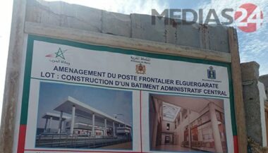 Le Maroc construit un nouveau poste frontalier à Guergarate
