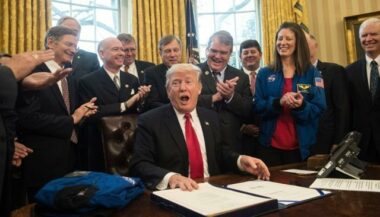 Trump, la Nasa et un (rare) consensus: objectif Mars