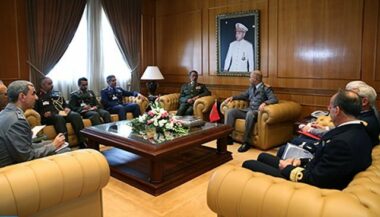 Une délégation militaire émiratie en visite au Maroc