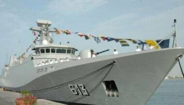 La frégate Tarik Ibn Ziyad fait escale au port de Barcelone