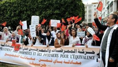 Les infirmiers marocains en grève le 19 avril