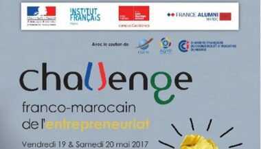 Challenge franco-marocain de l’entrepreneuriat, les 19 et 20 mai à Casablanca