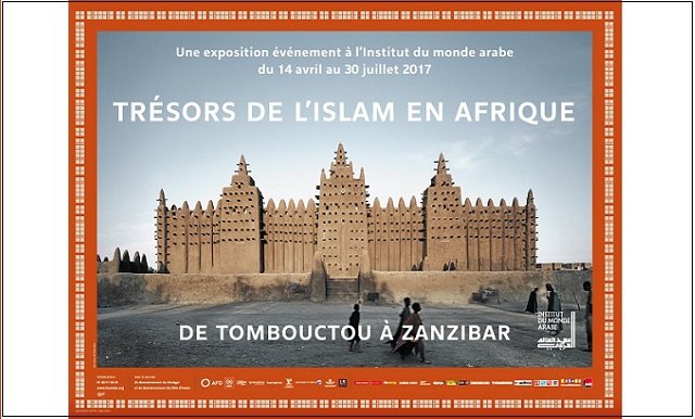 Le Roi Mohammed VI et le Président Hollande visitent une expo à l'IMA