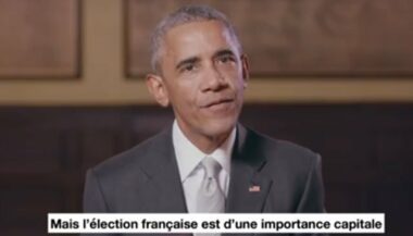 Vidéo. Obama annonce son soutien à Macron