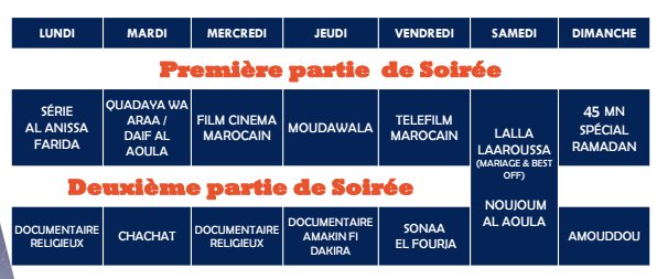 Al Aoula: Voici les moments forts du ramadan 2017