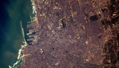 Casablanca et Merzouga vues de l'espace par l'astronaute Thomas Pesquet (images)
