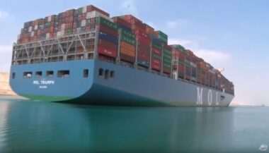 Vidéo. Le plus gros porte-conteneurs au monde en route vers le Maroc