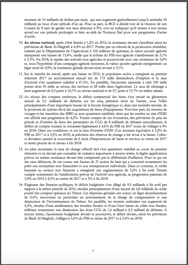 En direct. La conférence de presse de Abdellatif Jouahri