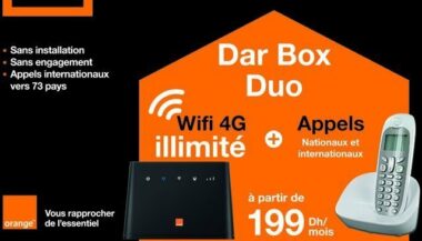 Orange lance la &ldquo;Dar Box Duo", l’internet "illimité&rdquo; à la maison