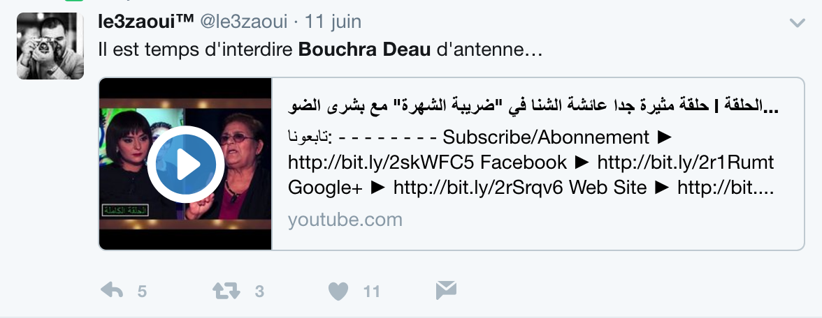 Aïcha Chenna malmenée sur le plateau de Télé Maroc, la toile s'indigne