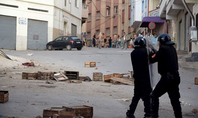 Al Hoceima: population dans la rue, le jour de l'Aïd