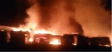 Violent incendie à Ain Aouda,une centaine d'habitations endommagées