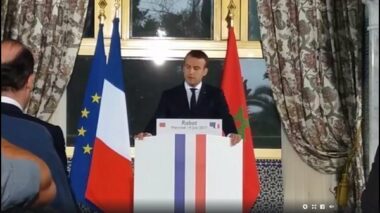 Macron: &ldquo;le souhait du Roi est d'apaiser la situation dans le Rif&rdquo;