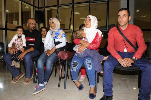 Au total, 28 réfugiés syriens reçus à Rabat