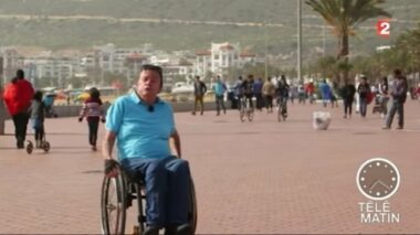 Agadir. Reportage de France2 sur l’accessibilité pour les PMR