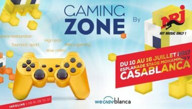 Casablanca: le &ldquo;Gaming zone by NRJ&rdquo;, du 10 au 16 juillet