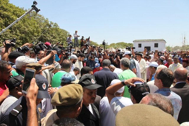 Emouvantes obsèques de Abdelmajid Dolmy
