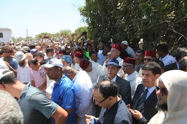 Emouvantes obsèques de Abdelmajid Dolmy