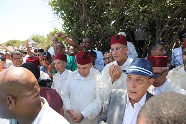 Emouvantes obsèques de Abdelmajid Dolmy
