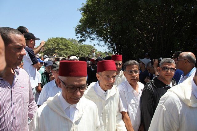 Emouvantes obsèques de Abdelmajid Dolmy