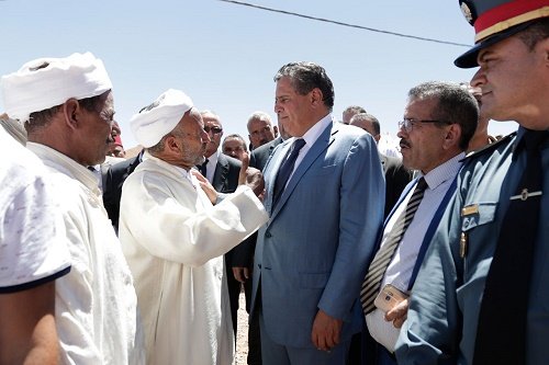 Akhannouch visite à Ouarzazate plusieurs projets de développement agricole et rural