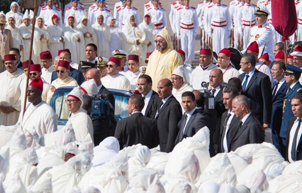 Le Roi Mohammed VI préside à Tétouan la cérémonie d'allégeance