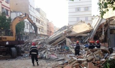 Effondrement d'un immeuble dans l'ancienne médina de Casablanca