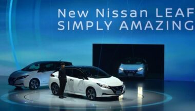 Voitures électriques: Nissan présente sa nouvelle Leaf